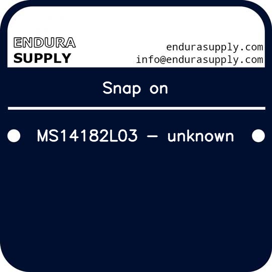 snap-on-ms14182l03-unknown