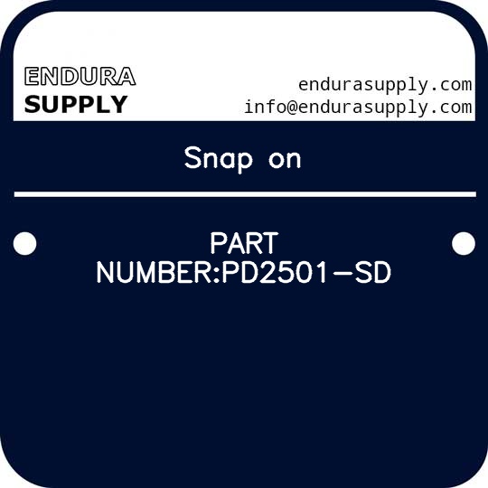 snap-on-part-numberpd2501-sd