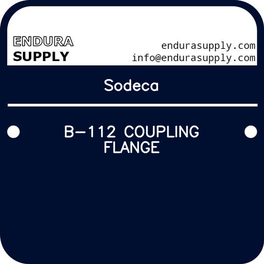 sodeca-b-112-coupling-flange