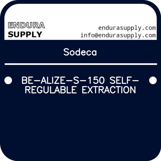 sodeca-be-alize-s-150-self-regulable-extraction