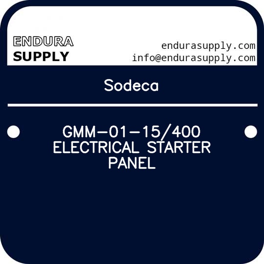 sodeca-gmm-01-15400-electrical-starter-panel