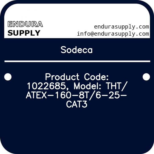 sodeca-product-code-1022685-model-thtatex-160-8t6-25-cat3