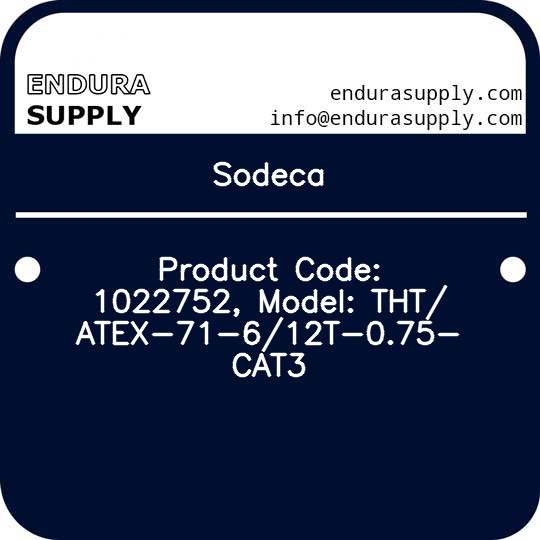 sodeca-product-code-1022752-model-thtatex-71-612t-075-cat3