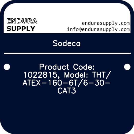 sodeca-product-code-1022815-model-thtatex-160-6t6-30-cat3