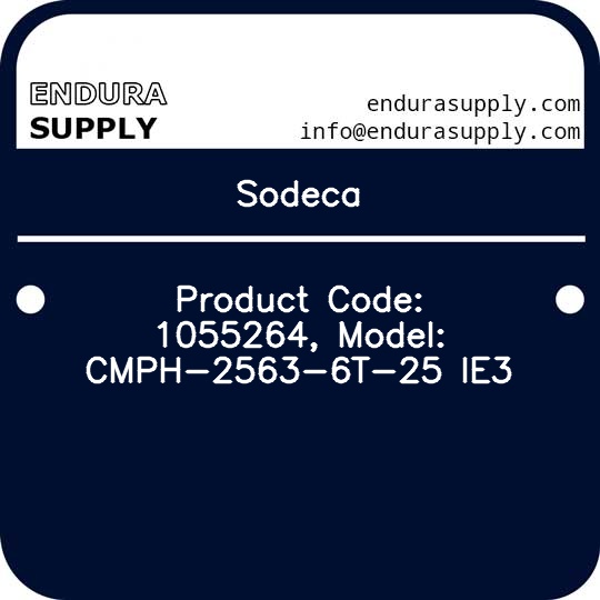 sodeca-product-code-1055264-model-cmph-2563-6t-25-ie3