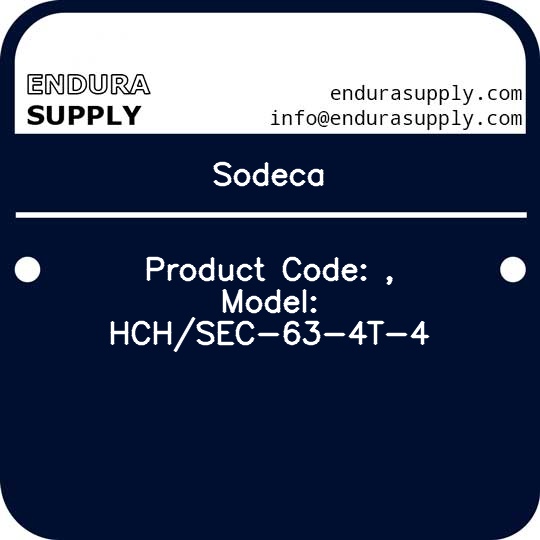 sodeca-product-code-model-hchsec-63-4t-4