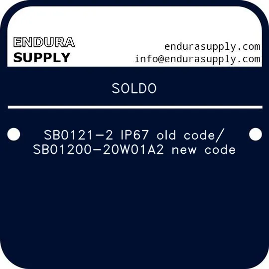 soldo-sb0121-2-ip67-old-code-sb01200-20w01a2-new-code