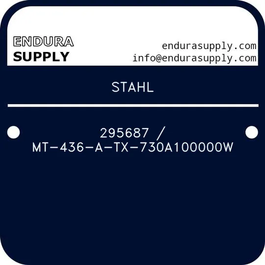 stahl-295687-mt-436-a-tx-730a100000w