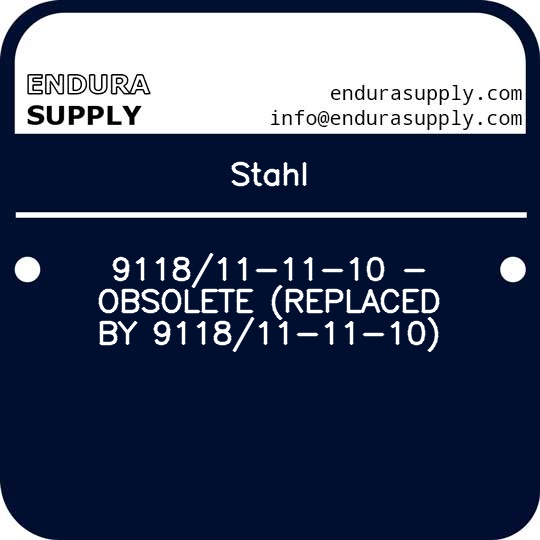 stahl-911811-11-10-obsolete-replaced-by-911811-11-10