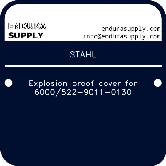 stahl-explosion-proof-cover-for-6000522-9011-0130