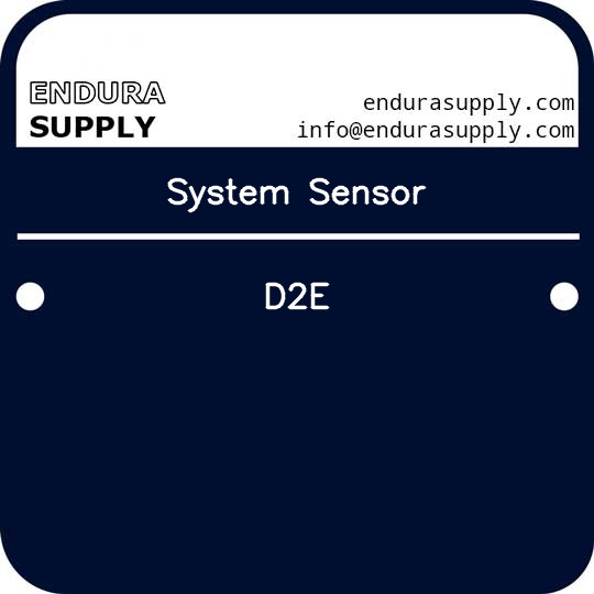 system-sensor-d2e