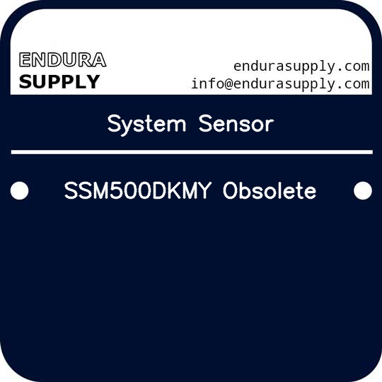 system-sensor-ssm500dkmy-obsolete