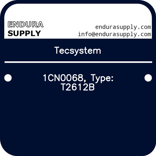 tecsystem-1cn0068-type-t2612b