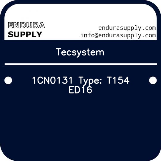 tecsystem-1cn0131-type-t154-ed16