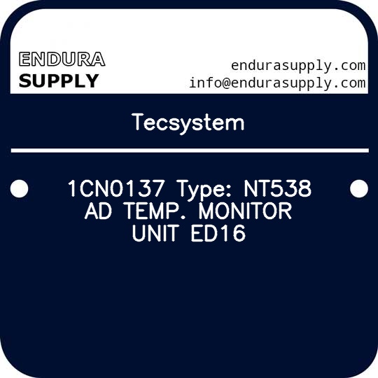 tecsystem-1cn0137-type-nt538-ad-temp-monitor-unit-ed16