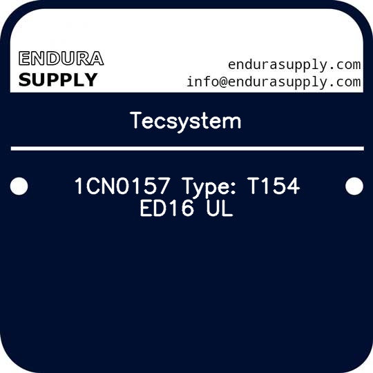 tecsystem-1cn0157-type-t154-ed16-ul