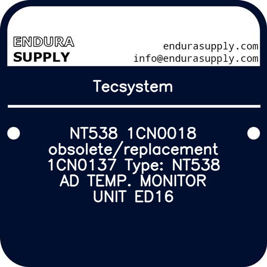 tecsystem-nt538-1cn0018-obsoletereplacement-1cn0137-type-nt538-ad-temp-monitor-unit-ed16