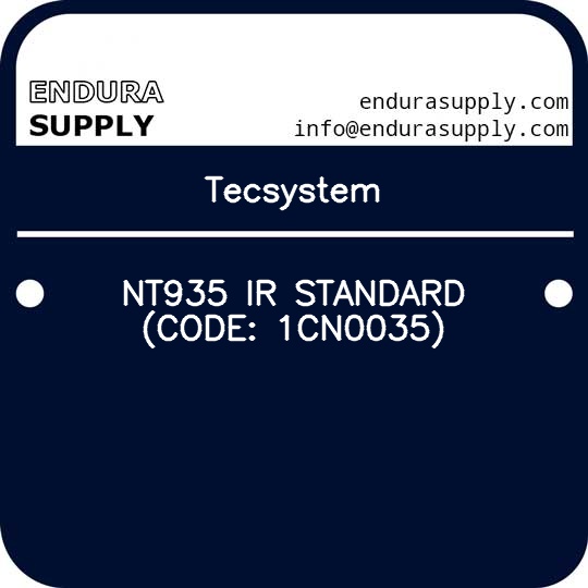 tecsystem-nt935-ir-standard-code-1cn0035