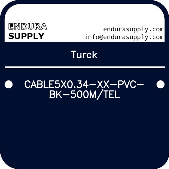 turck-cable5x034-xx-pvc-bk-500mtel