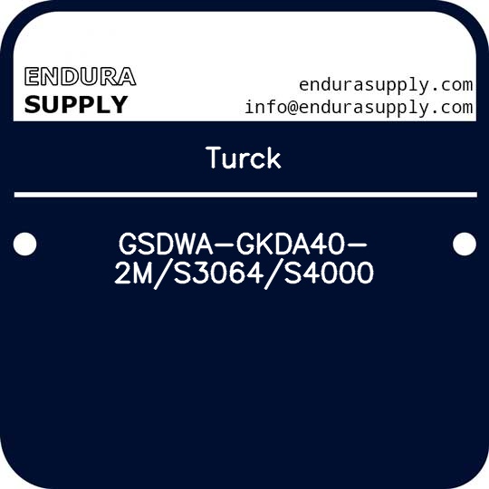 turck-gsdwa-gkda40-2ms3064s4000