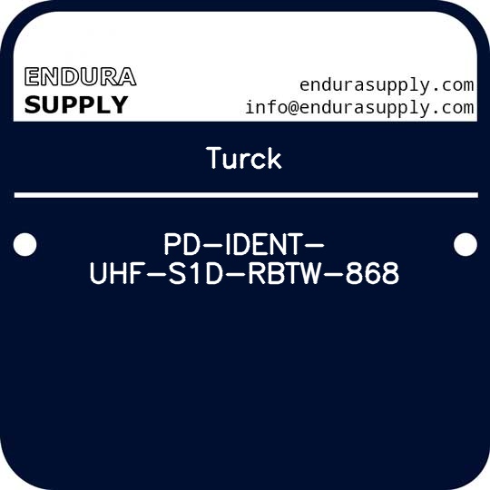 turck-pd-ident-uhf-s1d-rbtw-868