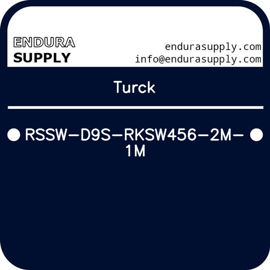 turck-rssw-d9s-rksw456-2m-1m