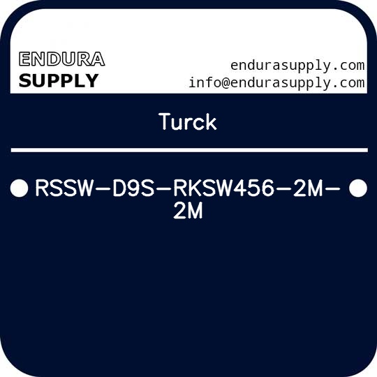 turck-rssw-d9s-rksw456-2m-2m