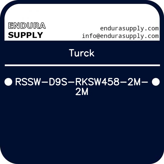 turck-rssw-d9s-rksw458-2m-2m