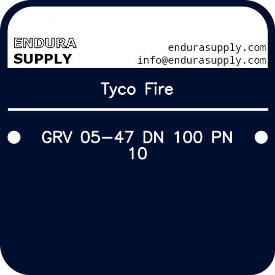 tyco-fire-grv-05-47-dn-100-pn-10